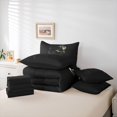 thumbnail image 6 of Feelyou Kawaii Black Cat Bedding Comforter Set 7pcs, Mystic Moon Galaxy King Bedding Sets, 6 of 8