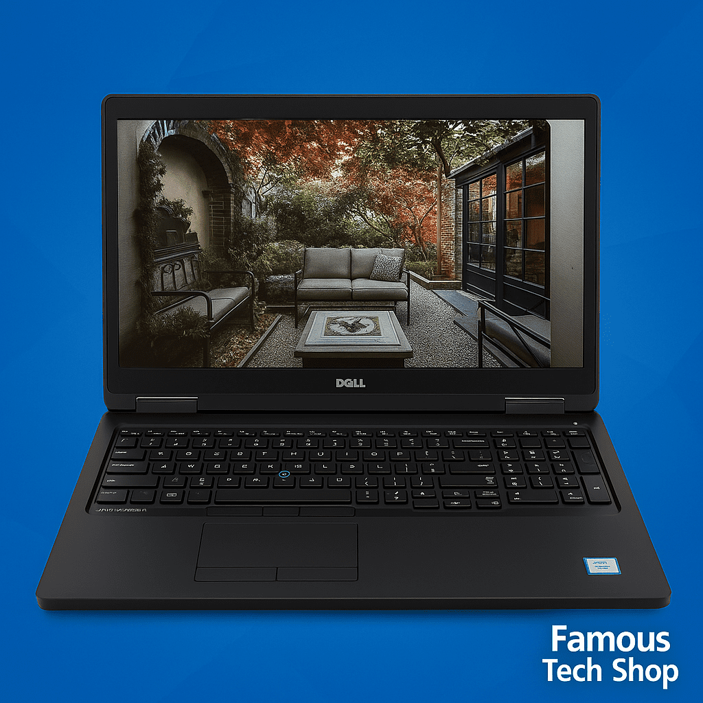 Dell Precision 7510 15.6" FHD Laptop, Intel Core i7-6820HQ, 32GB RAM, 256GB SSD, Windows 10 Pro