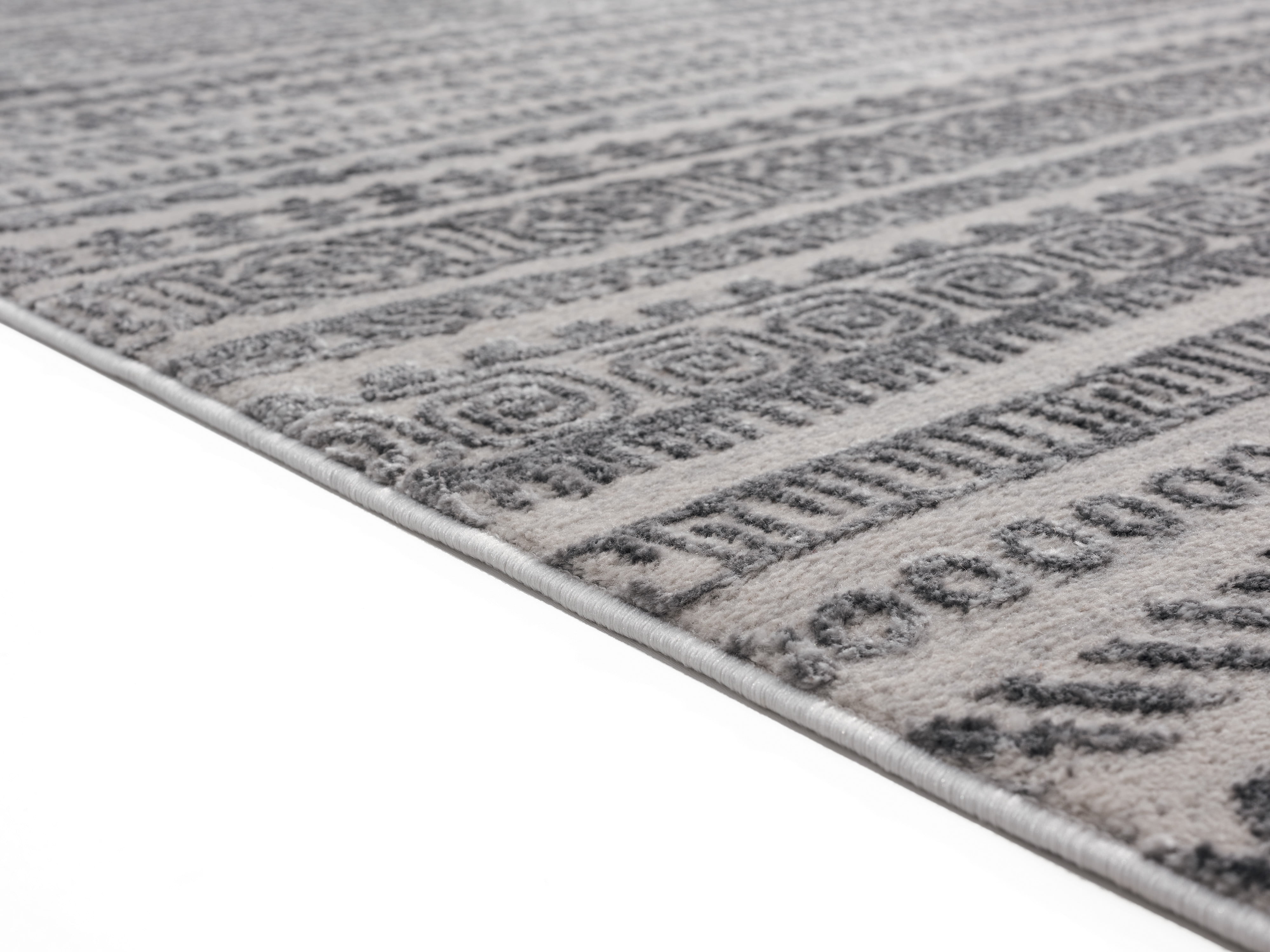 United Weavers Rasbora Venustus Bohemian Geometric Area Rug, Grey, 7'10" x 7'10"