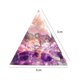 thumbnail image 2 of Crystal Energy Orgone Pyramid Mold Riqueza Prosperidad Peridot Heal Gem (5 cm), 2 of 5