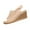 Beige, variant on Sandals For Women 2025 Wedge Flatform Open Toe Slip-on Peep Toe Slides Slippers Casual Summer Beach Outdoor Footwear Dressy Sandals 7.5