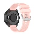 thumbnail image 2 of Hearth & Gear High Performance Sweatproof Water Proofing Silicone Watch Strap 20mm Universal Type With Stylish Ribbed Pattern Compatible With Smartwatch Work 's Watch in Bulk Classic for Men Digital, 2 of 4