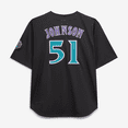 thumbnail image 3 of Men's Mitchell & Ness Randy Johnson Black Arizona Diamondbacks Big & Tall Cooperstown Mesh Batting Practice Jersey, 3 of 7