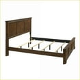 thumbnail image 2 of Traditional Queen Bedroom Set with Bed, Dresser, Mirror, Nightstand | Walnut Brown | Solid Wood | Standard Beds, 2 of 3