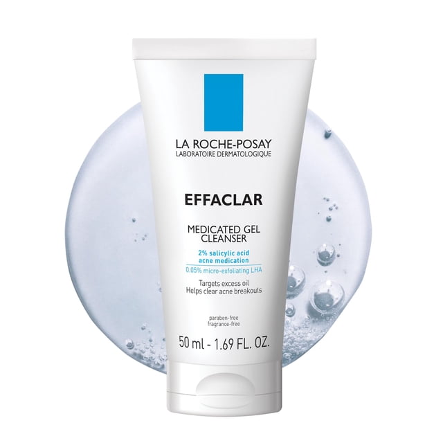 Gel medicinal Cleanser La Roche-Posay Effaclar con ácido salicílico al 2%