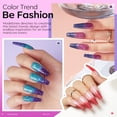 thumbnail image 4 of Set de esmaltes de uñas en gel que cambian de color, modelo ones, 6 colores, 10 ml, 4 of 8