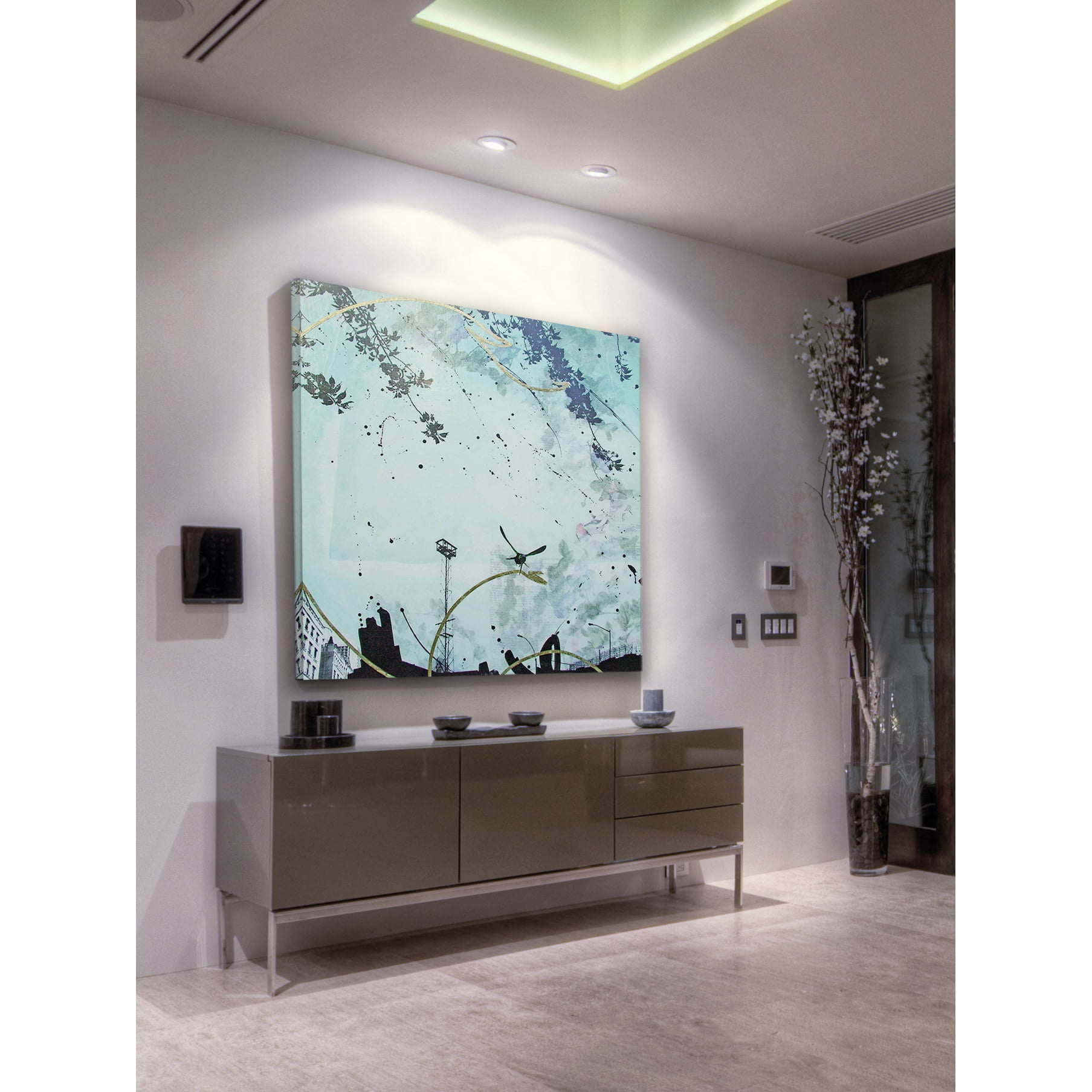 Marmont Hill "Oblivion" by Tracy Silva Barbosa Painting Print on Canvas