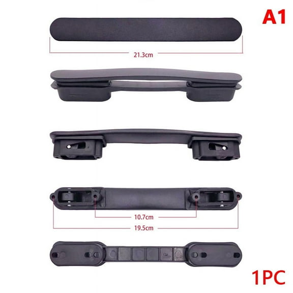 Luggage Handle Handle Grip Trolley Handle Suitcase Handle Bag Handle Replacement Universal Travel Black Luggage Bag Accessories
