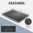 thumbnail image 3 of FitMate Fitness Journal, 160-page Spiral Workout Log Book with Goal Setting, Progress Tracking, Body Measurements, Calendar, and Detailed Exercise Planner, Waterproof and Sweatproof, 8 x 6 Inches, 3 of 3