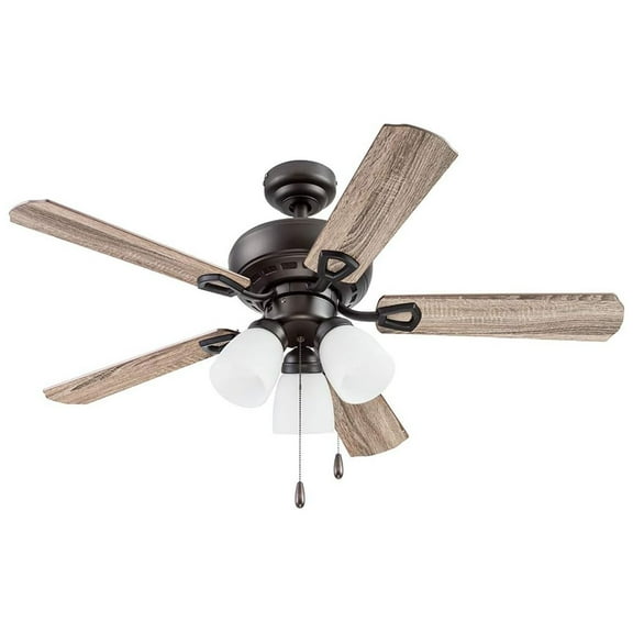 Open Box Portage Bay Miller Park Ceiling Fan w/ 5 Reversible Blades & Motor 44"
