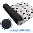 thumbnail image 6 of Long Mouse Pads for Desk,White Cow Cloud Pattern Desk Mats on Top Of Desks, Desk Mouse Pad Extra Large with 3mm Non-Slip Base and Stitched Edge for Gaming,Office,Work,Home 47.3"x23.6", 6 of 6