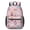Princess and Castle-1, variant on Princess and Ballerina Pink Pattern 17" School Backpacks for Teens,Waterproof Oxford Fabric,S-Shape Padded Straps for School,Travel,Hiking,Camping