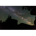 thumbnail image 2 of The Yellowstone Collection 32x23 Gold Ornate Wood Framed with Double Matting Museum Art Print Titled - Milky Way near Mammoth Hot Springs, Yellowstone National Park, 2 of 4