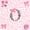 Pink Black O, variant on Erosebridal Pink Leopard Print 7-Piece Twin Bedding Sets For Girls,Letter A Initial Bedding Comforter Set,Pink Reversible