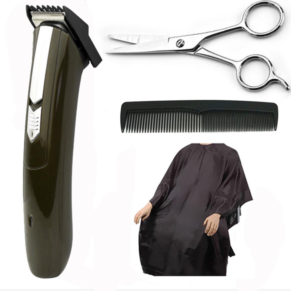 hair clipper set with scissors