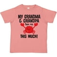 thumbnail image 3 of Inktastic Grandma Grandpa Love Me Boys Boys or Girls Toddler T-Shirt, 3 of 5