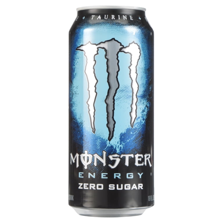 Monster Energy Zero Sugar, Sugar-Free Energy Drink, 16 fl oz, 24 Cans Pack  - Walmart.com