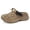 Brown, variant on Clog Unisex Anti- Two Wear Design Outdoor Water Hiking Sandals Couple 3D Pattern Summer Sandals 1.57 Inch Thick Cushion Sole Size: 10 Brown
