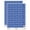 Dark Blue, variant on How I Did My Work Checklist Teacher Student School Sticker Set - Orange - Gloss Finish - 1.25" Mini
