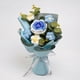 thumbnail image 4 of Arreglo floral artesanal para la decoración del hogar - Regalo especial para el Día de la Madre o Azul, 4 of 9