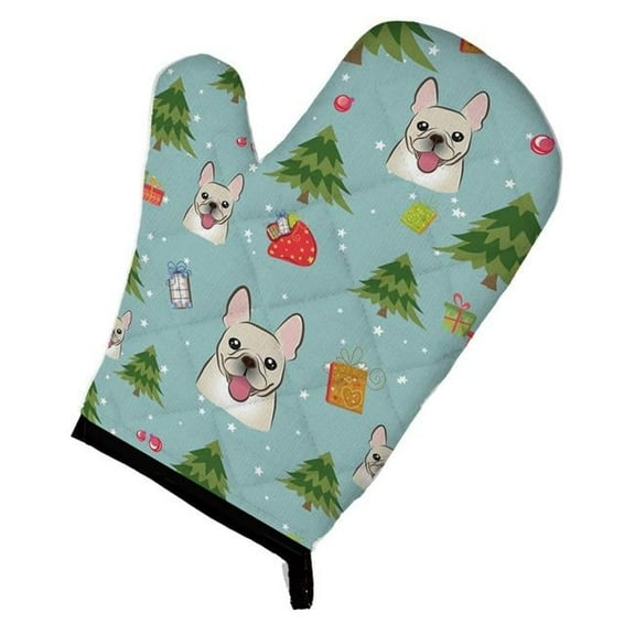 Christmas French Bulldog Oven Mitt