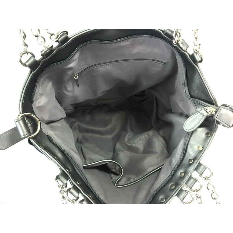 Pewter handbag deals