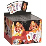 Joyful Gemstone Playing Cards Pop Display: A Sparkling Deck of Standard Playing Cards Featuring Mj Kinman's Faceted Quilts (Other)