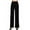 Black-PANT, variant on Women's Classic Notched Collar Blazer Long Sleeve, Button Front Stretchy Fit