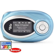 ilo 256 MB Digital Audio MP3 Player, Light Blue, w/ 5 BONUS Wal-Mart Music Downloads