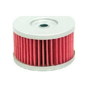 K&N Motorcycle Oil Filter: High Performance, Premium, Designed to be used with Synthetic or Conventional Oils: Fits Select Suzuki Vehicles, KN-137