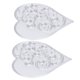 thumbnail image 5 of Marcos Troquelados, Ramas Interesantes En Forma De Corazón DIY Troquelado De Metal Para Decoración De Fiesta Para álbum De Recortes Para Tarjetas De Invitación YLSHRF Card Making Supplies, 5 of 8