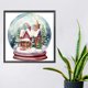 thumbnail image 5 of Pintura de diamante 5D FLhrweasw bricolaje casa de Navidad bola de cristal decoración del hogar, 5 of 9