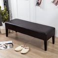 thumbnail image 4 of PU Dining Cover Bedroom Long Seat Slipcover Elegant Furniture Coffee, 4 of 6