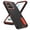 Black + Orange, variant on for Motorola Moto G Power 2026 6.8” 5G Case Kickstand Durable 3-Layer Military Grade Protective Case Hybrid Silicone Heavy Duty Rugged Shockproof Screen Lip Raised Protection,Black+Orange