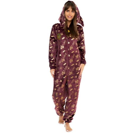 

Harry Potter Womens All In One Fleece Sizes S-XXL