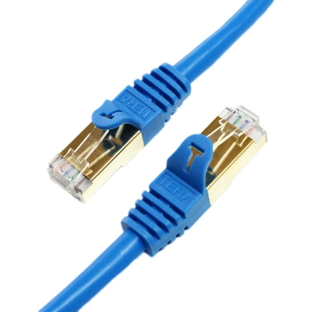 Cat6 Ethernet Cable 20 Ft Blue Patch Cable Molded Cat6 Cable Network Cable Ethernet Cord Cat 6 Cable 20ft Walmart Com Walmart Com