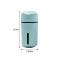 thumbnail image 3 of Mini USB Humidifier with Colorful LED Night Light - Portable Cool Mist for Bedroom, Office, and Travel, 3 of 7