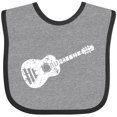thumbnail image 3 of Inktastic Grunge Guitar Boys or Girls Baby Bib, 3 of 4