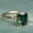 H248, variant on Fashion 925 Sterling Silver CZ Stone Emerald Ring for Women Cubic Zirconia Anniversary Promise Cocktail Rings CZ Diamond Halo Cut Cubic Zirconia Statement Promise Female Ring