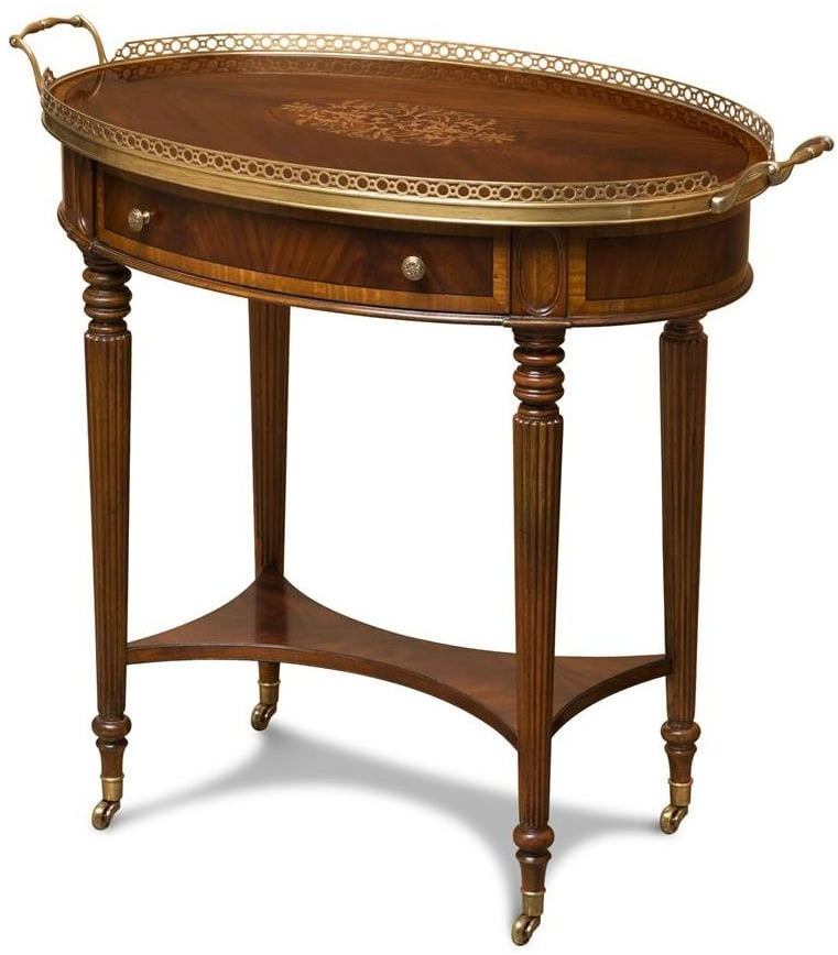 India Overseas Trading Wooden Carved Table 