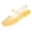 Gold, variant on Shrysg Women's Jelly Closed-Toe Flat Sandals PVC Lightweight Breathable Adjustable Strap Casual Summer Beach Shoes Navy