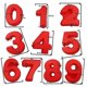 thumbnail image 2 of 9Pcs Silicone Cake Number Moulds Red Number Birthday Cake Mould Non-Stick Silicone Number Cake Pan Tin Small Size Baking Pan, 2 of 5