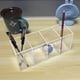 thumbnail image 4 of Portalápices acrílico con 4 compartimentos, taza organizadora de lápices transparente para almacenamiento de accesorios de escritorio en la encimera Namotu WRST-223, 4 of 6
