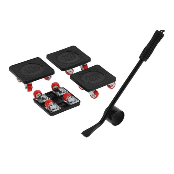 Furniture Lifter Kit, Slider Equipment Mover Heavy Duty Safe Convenient Time Saving With Curved Position For Transporting Heavy Objects For Couches For Sofas