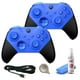 thumbnail image 1 of Pack de 2 Controladores Inalámbricos Azules Xbox Elite Serie 2 Núcleos: Incluye Kit de Limpieza, 1 of 7