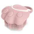thumbnail image 1 of Cepillo de baño para perros y gatos, peine de goma de silicona, cepillo de aseo para perros, cepillo de masaje de silicona para cachorros, cepillo de limpieza del cabello, cepillo de limpieza suave, dispensador de champú (forma de pata rosa) Sincero Electrónica, 1 of 5