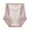 Pink, variant on Fancifize Womens High Waist Underwear Soft Cotton Tummy Control Briefs Breathable Full Coverage Lace Panties