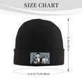 thumbnail image 3 of Film Harley Quinn Joker Stretchable Knitted Beanie Hat Unisex Hat Daily Winter Thermal Soft Skull Cap For Men Women, 3 of 7