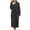 Dark Gray, variant on Hauaitttt Robes for Women Long Cloth Robes for Women Plus Size Bathrobe Women's Robes Bath Towels Comfortable Women's Pajamas Robe Women Soft Hooded Bathrobes for Women Petite Women Robe 3x Christmas