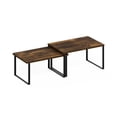 thumbnail image 2 of Furinno Ravel Stackable Kitchen Counter Shelves in Set of 2 Amber Pine, 2 of 7